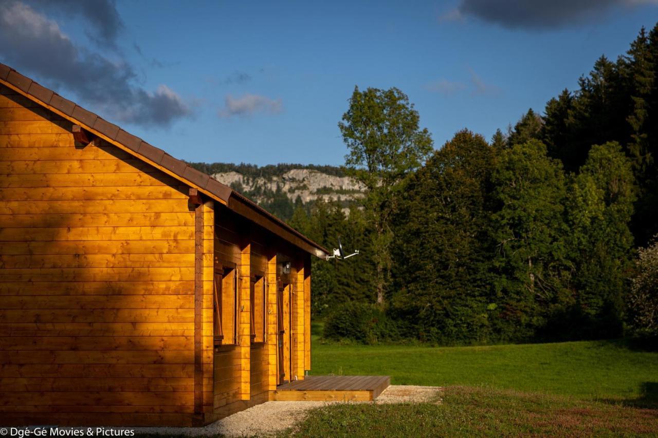 Les Jardins Du Herisson Chalet 2 Bonlieu 외부 사진