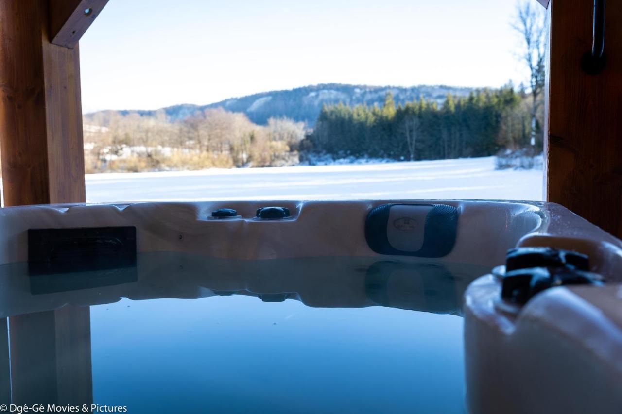 Les Jardins Du Herisson Chalet 2 Bonlieu 외부 사진